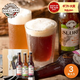 本日エントリーでP10倍！送料無料 ビール セット （酒類）イタリア クラフトビール Soralama 3種飲み比べセット（のし、包装、メッセージカード不可） / ソララマ 内祝い お返し ビール 飲み比べ 海外ビール 輸入ビール 父の日ギフト お中元 夏ギフト 御中元