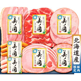 お中元 夏ギフト ハムギフト ”おうちで贅沢ハムディナー”御中元ハム 日本ハム 北海道 プレミアム美ノ国 UKH-38 メーカー直送 LTDU お中元ハム詰め合わせ 2026 お中元専用 美ノ国ギフトセット 3000円台 グルメギフト 送料無料 お礼 贈答品