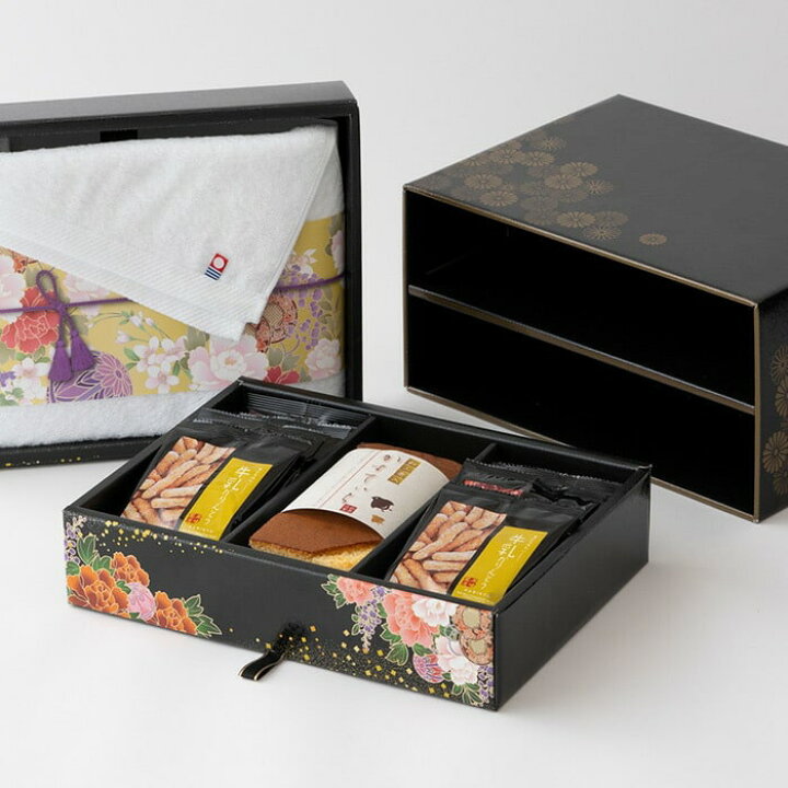 楽天市場 敬老の日 残暑見舞い ギフト スイーツ お菓子 送料無料 お菓子 カステラ ギフト 匠菴謹製 ミニたんす御進物 ほまれ かすてぃら 今治産たおる Hmkf Ej 内祝い お返し 今治タオル 内祝い 出産 結婚 写真入り メッセージカード プレゼント お供え 日持ち