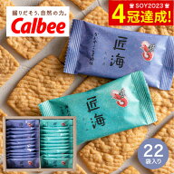 ホワイトデー お返し お菓子 ギフト 内祝い 個包装 カルビー かっぱえびせん匠海 2種アソート 22枚 KLF-0…