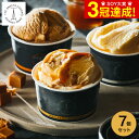 【スーパーSALE★ポイントUP】お歳暮 冬ギフト スイーツ アイス ザ・スウィーツ 北海道生クリームのたっぷりキャラメルアイスクリーム 7個 メーカー直送 冷凍 / 内祝い 出産内祝い お返し 結婚内祝い 結婚祝い 贈答品 JGS 食べ物 送料無料 七五三内祝い ギフトお年賀