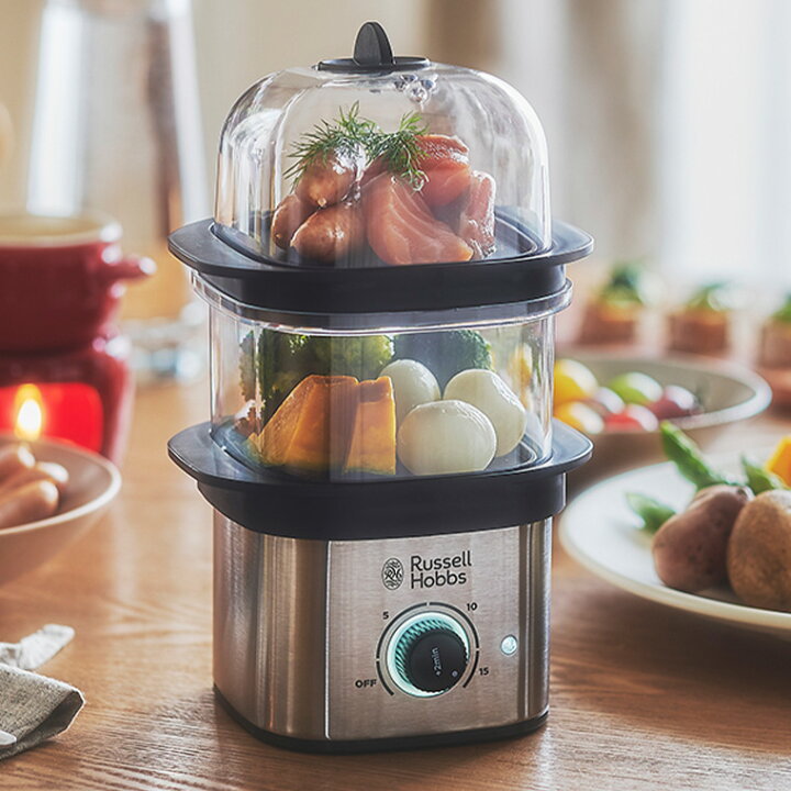 楽天市場 ラッセルホブス Russell Hobbs クイックミニスチーマー 3000jp 送料無料 コンパクト 蒸し器 電気 電動 フードスチーマー 蒸し料理 離乳食 ゆで卵 タイマー機能 シンプル キッチン家電 調理家電 あす楽 ソムリエ ギフト 楽天市場 ラッセルホブス Russell Hobbs クイックミニスチーマー 3000jp 送料無料 コンパクト 蒸し器 電気 電動 フードスチーマー 蒸し料理 離乳食 ゆで卵 タイマー機能 シンプル キッチン家電 調理家電 あす楽 ソムリエ ギフト