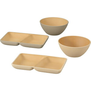 お歳暮 ギフト アースカラー スクエアプレート・ボウルペアセット 17110 / 内祝い お祝い 結婚 出産 結婚内祝い 出産内祝い お返し 快気祝い 贈答品 プレゼント