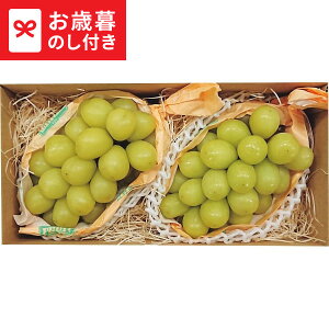 お歳暮 冬ギフト 長野県産 シャインマスカット(2房) 送料無料 メーカー直送 LTDU / ギフト グルメ お歳暮ギフト 2025 御歳暮 お歳暮専用 詰合せ 詰め合わせ セット JGS