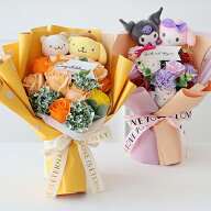 【楽天1位 母の日 ギフト 花束】＼早割300円クーポン／サンリオキャラクター ラブリー ソープフラワーブ…