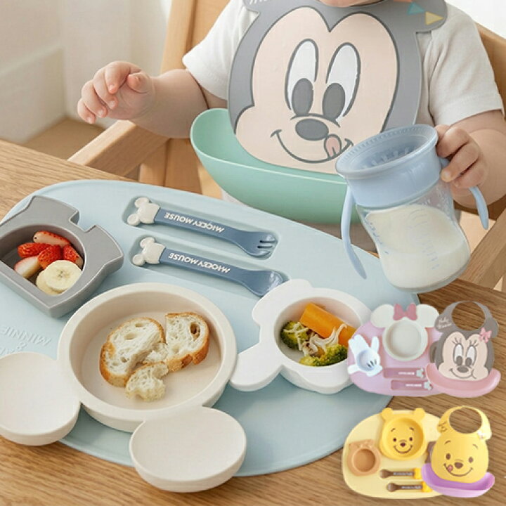 楽天市場】楽天1位獲得 出産祝い ベビー食器 ミッキー・ミニー 
