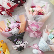 【楽天1位 母の日 ギフト 花束】サンリオタオル ソープフラワーブーケ│シャボンフラワー プレゼント お…