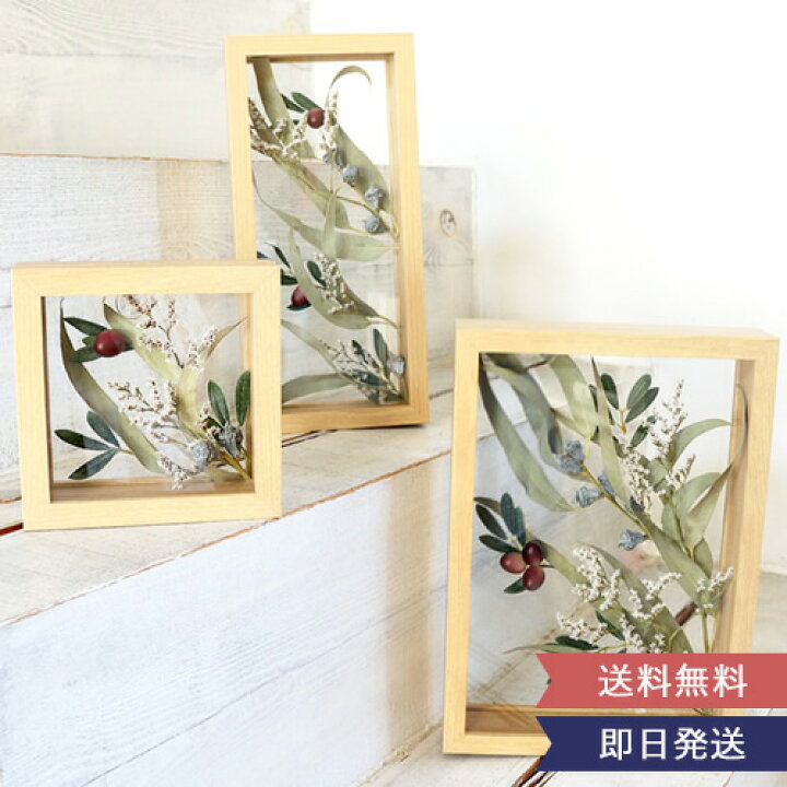 楽天市場 ドライフラワー フラワーフレーム ヴァン ヴェール ユーカリとオリーブ インテリアフラワー おしゃれ 新築祝い 結婚祝い 退職祝い 誕生日 長寿 母の日 ホワイトデー 花 プリザーブドフラワー プレゼント メッセージインテリア 額縁 オリジナル 天然素材