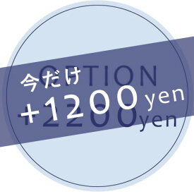 【オプション】＋2200円今だけ1000円OFF【対応商品のみ】※単品購入不可※