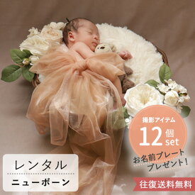 【レンタル ニューボーンフォトセット】 Montant antiqueニューボーンフォト　レンタルセット　(2泊3日)　記念日　誕生日　ご出産・内祝い　おめでた婚　ウェディングフォト　天使　レンタル　写真　フォト　おしゃれ　送料無料　セット おまけ付き