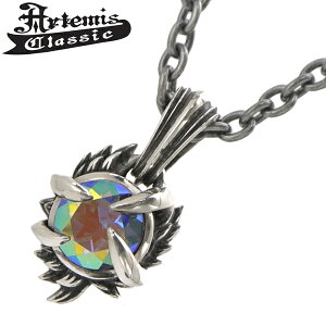 �y�|���b�V���N���X�v���[���g�z�A���e�~�X�N���V�b�N Artemis Classic �E���G���~�X�e�B�b�N�N�I�[�c �y���_���g�i�g�b�v�̂݁j�V���o�[925��/�`�F�[���ʔ� ACP0320