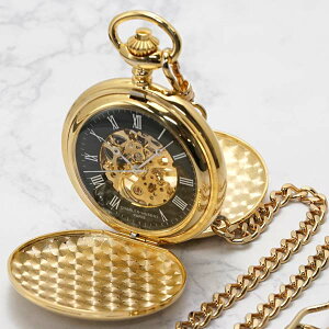 �`���[���Y�q���[�o�[�g CHARLES HUBERT �������v 47mm �_�u���n���^�[�P�[�X �C�G���[�S�[���h/�u���b�N������ �|�P�b�g�E�H�b�` �@�B�� �芪�� �`���[���Y �q���[�o�[�g DWA-061�y�������K�i�z