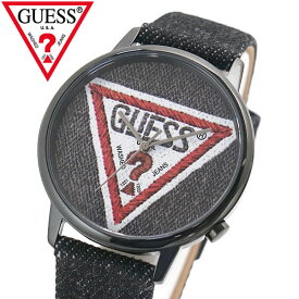 GUESS ゲス 腕時計 オリジナルズ ブラックデニム V1014M2