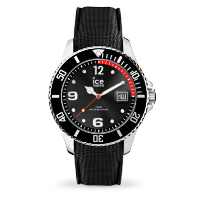 【クリーナープレゼント】【国内正規品】アイスウォッチICEWATCH腕時計ICESteelアイススチールブラックラージ男性用015773