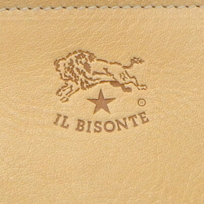 イルビゾンテILBISONTEラウンドファスナー長財布ロングウォレットヌメ/ナチュラルメンズレディースイルビゾンテILBISONTEC0909P-120