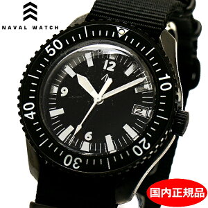 yN[i[v[gz Naval Watch ioEHb` rv 41mm PVDubNbL NATOxg {[ug @B/I[g}`bN ~^[EHb` NAVAL MILITARY WATCH MIL.-05 BK