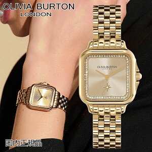 �I���r�A�o�[�g�� OLIVIA BURTON �������K�i �r���v�N���V�b�N 28mm �O���u�i�[ ���C�g�S�[���h �u���X���b�g ���f�B�[�X �E�H�b�` �����p 24000084