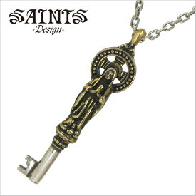 【ポリッシュクロスプレゼント】【SAINTS Design セインツ デザイン】アンティークキーシリーズ・マリア ネックレス/ペンダント シルバー925製 SSP3-241【送料無料】