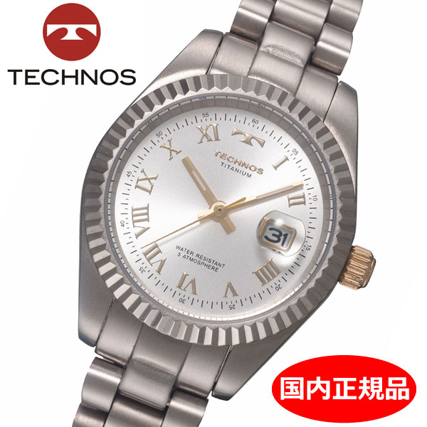 【テクノス】 TECHNOS 腕時計 レディース チタン製 TSL915IS | Bell Field