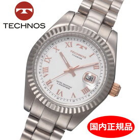 【テクノス】 TECHNOS 腕時計 レディース チタン製 TSL915IW
