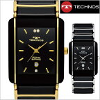 【テクノス】 TECHNOS 腕時計 メンズ セラミック＆ステンレススチール製 TSM903【送料無料】