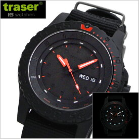 【クリーナープレゼント】traser（トレーサー) 腕時計 TYPE6 MIL-G Red Combatミル-G レッドコンバット 自己発光システム搭載 ミリタリーウォッチ メンズ P6600 RED COMBAT 9031558