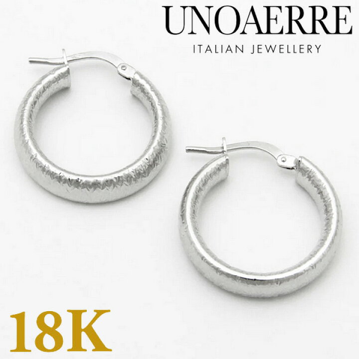 楽天市場】【クリーナープレゼント】UNOAERRE ウノアエレ ピアス 18金 