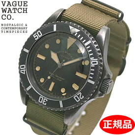 【クリーナープレゼント】【正規品】VAGUE WATCH Co. ヴァーグウォッチ カンパニー 腕時計 ブラック サブ 40mm メンズ NATOベルト VAGUE WATCH BS-L-001