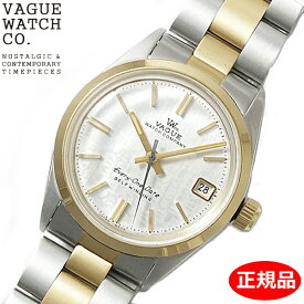 【クリーナープレゼント】【正規品】VAGUE WATCH Co. ヴァーグウォッチ カンパニー 腕時計 Every-One-Date 機械式 自動巻き デイトカレンダー付き オートマチック コンビ E1-L-004