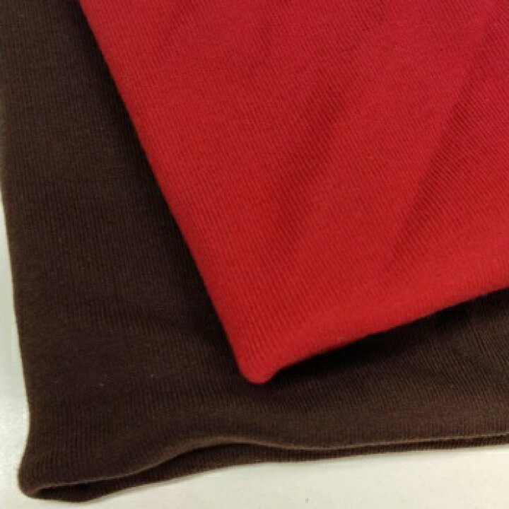 楽天市場】【 綿 100% 45W幅 フライスニット生地 2色 】1個(50cm)以上  