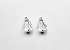 シャンデリアパーツ＃6000【クリスタル】11x5.5mm2個入りしずく型スワロフスキー・クリスタル