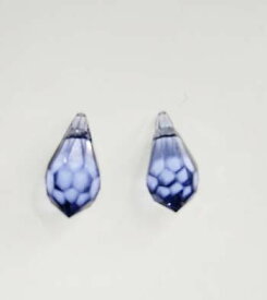 シャンデリアパーツ＃6000【タンザナイト】11x5.5mm2個入りしずく型スワロフスキー・クリスタル