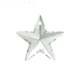 スワロフスキー・クリスタル＃6714【クリスタル】20mmスターペンダント星型シャンデリアパーツ