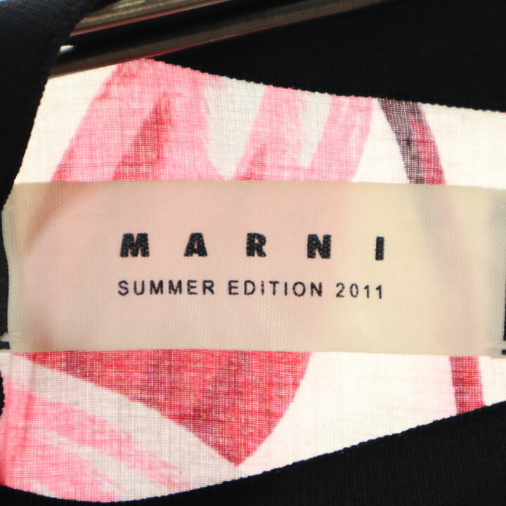 楽天市場】古着 MARNI マルニ 半袖 ロングワンピース 40 ピンク  