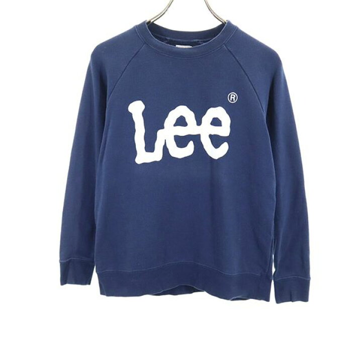 楽天市場】古着 リー Lee 長袖 トレーナー M ネイビー スウェット 