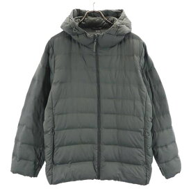 ユニクロ ダウンジャケット 3XL カーキ系 UNIQLO ビッグサイズ レディース 【中古】 【231108】