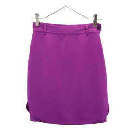 ジャンニヴェルサーチ イタリア製 ウール100％ スカート 紫 Gianni Versace レディース 【中古】 【230710】 メール便可