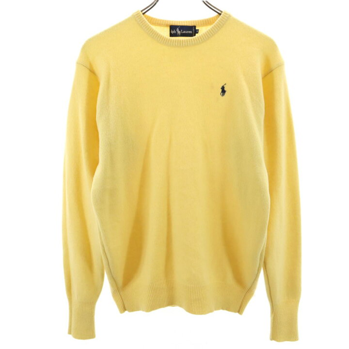 楽天市場】ラルフローレン 長袖 セーター M イエロー RALPH LAUREN 