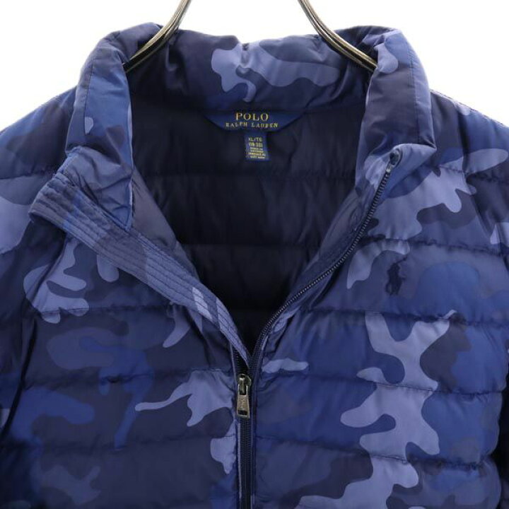 楽天市場】ポロラルフローレン カモフラ ダウンジャケット XL（18-20 