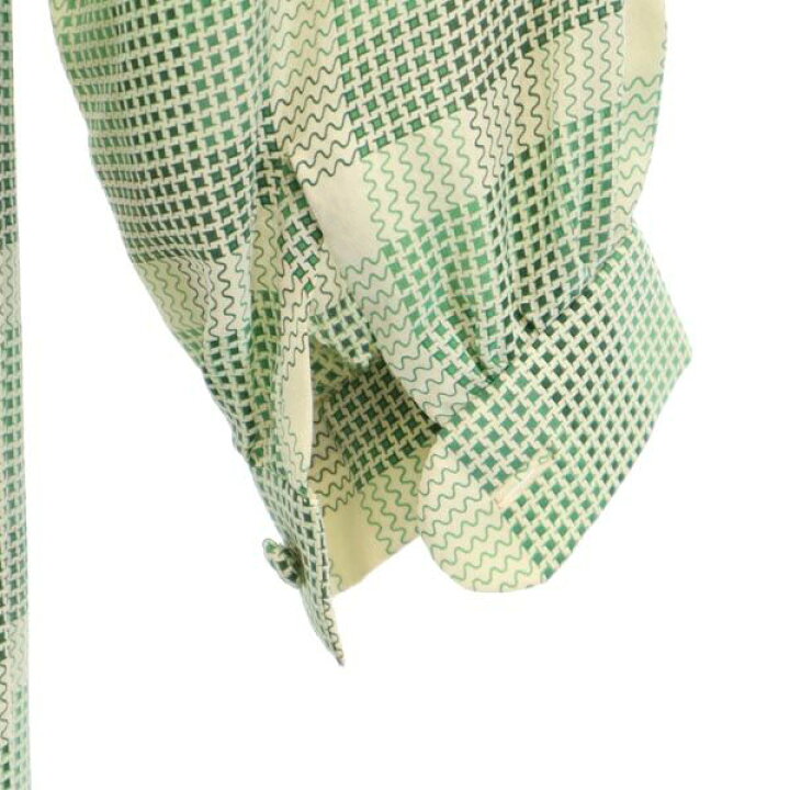 楽天市場】サルヴァトーレ フェラガモ 総柄 ワンピース グリーン系  