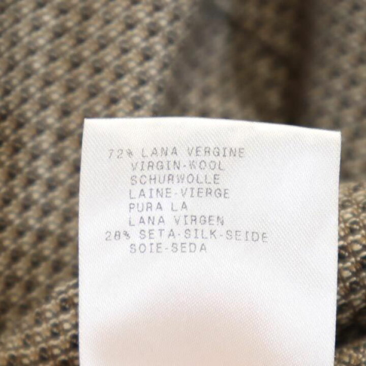 楽天市場】ジョルジオアルマーニ イタリア製 ノーカラー ジャケット 36  