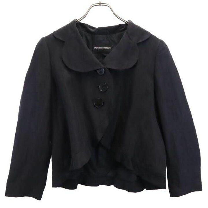 楽天市場】エンポリオアルマーニ リネンブレンド ジャケット 44 