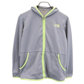 ノースフェイス アウトドア NTW11423 ジャケット M グレー THE NORTH FACE トレッキングモーメンタムフーディ ロゴ レディース 【中古】 【231008】