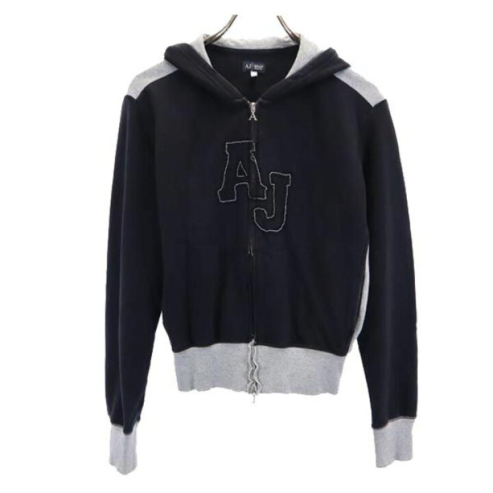 楽天市場】アルマーニジーンズ ジップパーカー I40 ブラック系 ARMANI 