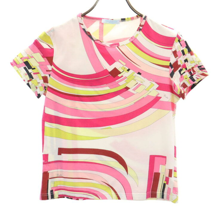 楽天市場】エミリオプッチ イタリア製 半袖 Tシャツ S ピンク Emilio  