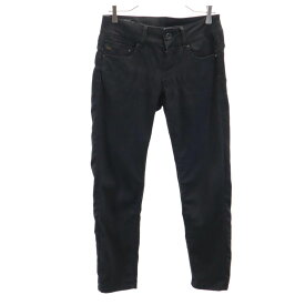 ジースターロウ デニムパンツ w27 ブラック系 G-STAR RAW ジーパン レディース 【中古】 【240125】