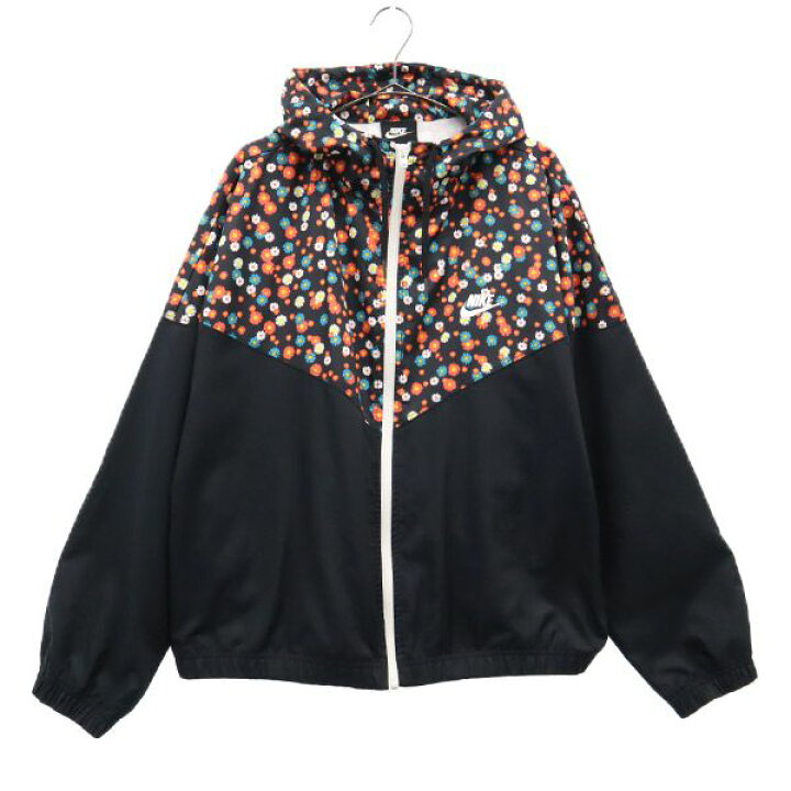 楽天市場】ナイキ 花柄 ウインドブレーカー XL ブラック NIKE 