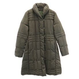 エディーバウアー ダウンコート PL カーキ Eddie Bauer PREMIUM GOOSE DOWN レディース 【中古】 【240316】