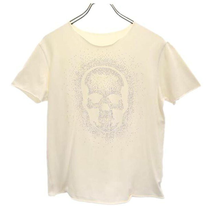 楽天市場】ルシアンペラフィネ ラインストーン 半袖 Tシャツ M 