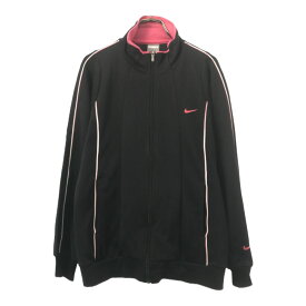 ナイキ 日本製 ライン トレーニングジャージ L ブラック NIKE スポーツ レディース 【中古】 【240305】